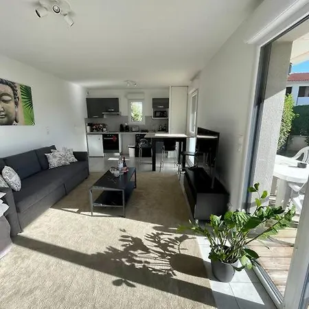La Roseraie Toulousaine Avec Parking Privé Apartamento
